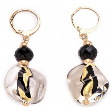 ANTICA MURRINA ORECCHINI ATLANTIDE PENDENTE AZZURRO