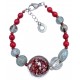 BRACCIALE DONNA IN VETRO DI MURANO ANTICA MURRINA VENEZIANA  BR906A11