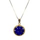Murrina Millefiori con bordo e Catenina in argrnto 925 Diam 10 mm 