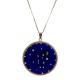 Murrina Millefiori con bordo e Catenina in argrnto 925 Diam 36 mm 
