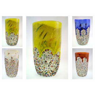 Vaso murrine disponibile in 4 colori