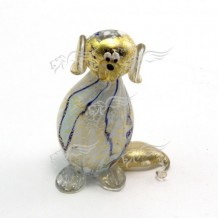 Sculture Animali Blu Striati G502