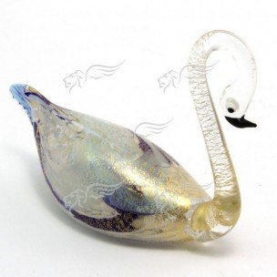 Sculture Animali Blu Striati G502