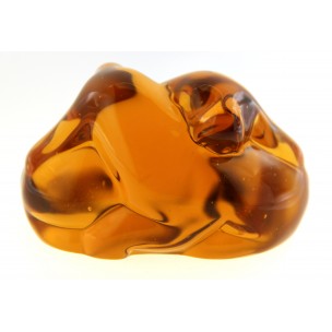 Piattino Bomboniera Foglia Oro Vetro di Murano Made in Italy