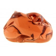 Piattino Bomboniera Foglia Oro Vetro di Murano Made in Italy