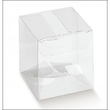 Scatole Astuccio Pvc Cubo Bomboniera Confezione Completa Confetti Bigliettini