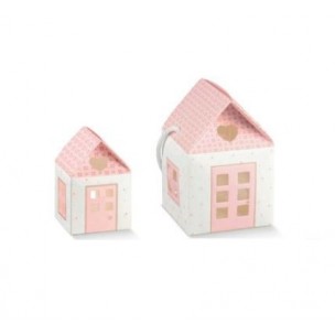 CASETTA BOMBONIERA PORTA CONFETTI MADE IN ITALY TORTORA