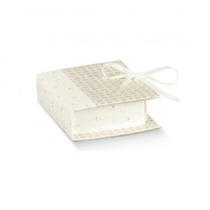 BOOK LIBRO BOMBONIERA PORTA CONFETTI MADE IN ITALY TORTORA