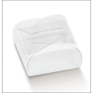 Scatole Bomboniera Confezione Porta Confetti Trasparente 