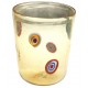 Bicchiere Goto Veneziano Murrine Millefiori Ambra Murano Glasses Made in Italy