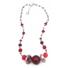 COLLANA IN VETRO DI MURANO ANTICA MURRINA VENEZIANA MADE IN ITALY