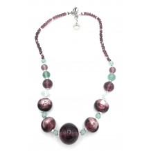 COLLANA IN VETRO DI MURANO ANTICA MURRINA VENEZIANA MADE IN ITALY