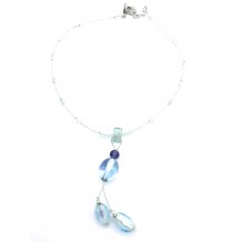 COLLANA IN VETRO DI MURANO ANTICA MURRINA VENEZIANA MADE IN ITALY