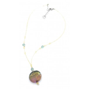 COLLANA IN VETRO DI MURANO ANTICA MURRINA VENEZIANA