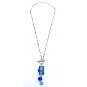 COLLANA IN VETRO DI MURANO ANTICA MURRINA VENEZIANA