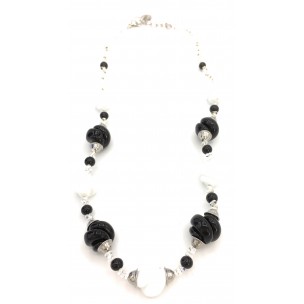 COLLANA IN VETRO DI MURANO ANTICA MURRINA VENEZIANA