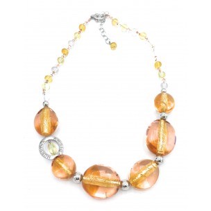 COLLANA IN VETRO DI MURANO ANTICA MURRINA VENEZIANA