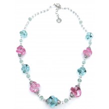 COLLANA IN VETRO DI MURANO ANTICA MURRINA VENEZIANA MADE IN ITALY