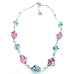 COLLANA IN VETRO DI MURANO ANTICA MURRINA VENEZIANA