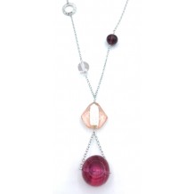 COLLANA IN VETRO DI MURANO ANTICA MURRINA VENEZIANA MADE IN ITALY