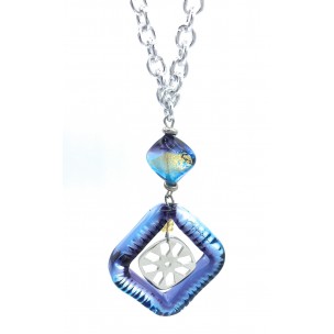 COLLANA IN VETRO DI MURANO ANTICA MURRINA VENEZIANA