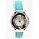 Orologio Donna Antica Murrina Venice Colore Acciaio watch in Vetro di Murano