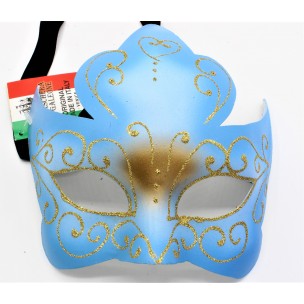  Maschera Veneziana Decorata A Mano Made In Italy