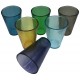 Set  6 Bicchieri Bibita Colori Misti Murano Collection Yalos