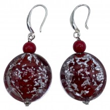 Orecchini   Donna  Antica Murrina Veneziana Murano  OR681A14 Glass Made in Italy 