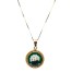 Murrina Millefiori Con Bordo E Catenina In Argento Diam. 10 mm