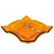 Piattino Vetro di Murano Ciotola Bomboniera AMBRA