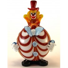 Clown Vetro di Murano h25cm Made in Italy